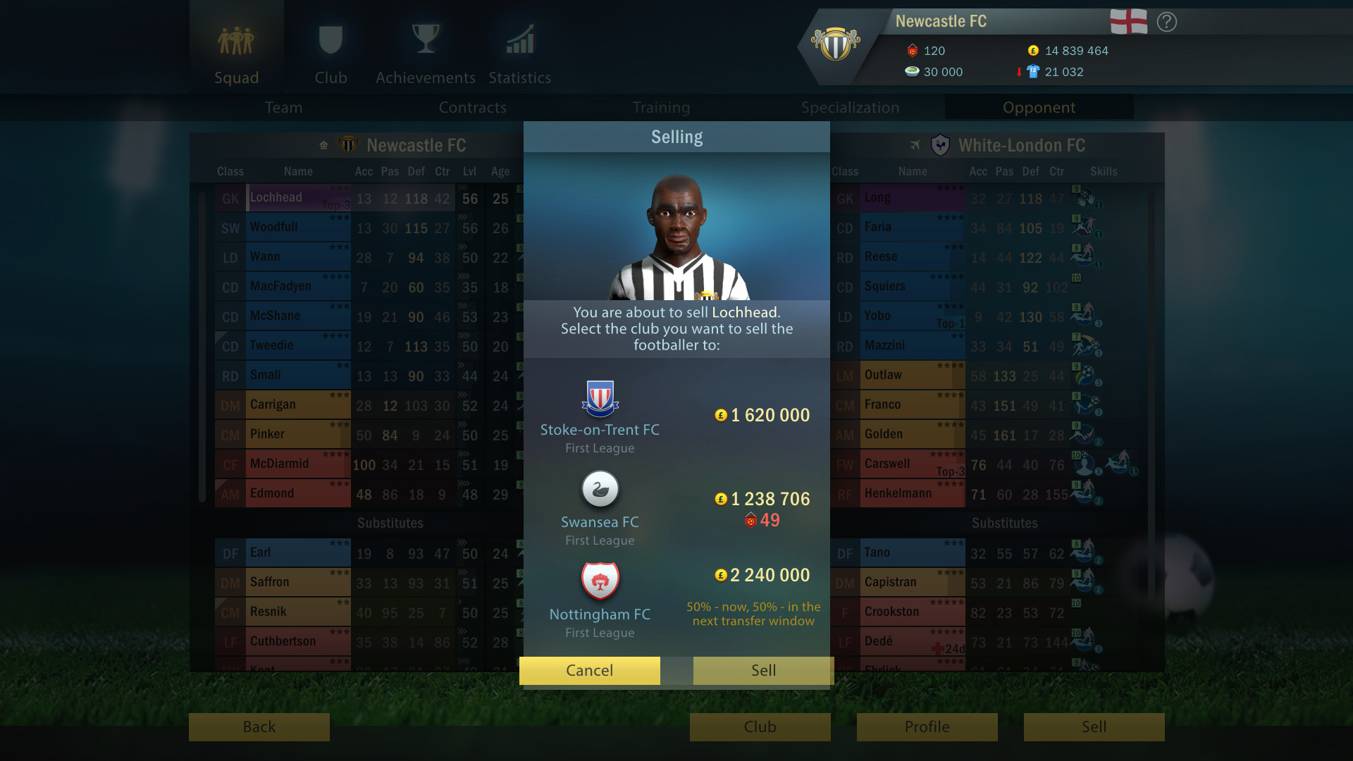 Football, Tactics & Glory: Football Stars screenshot 8