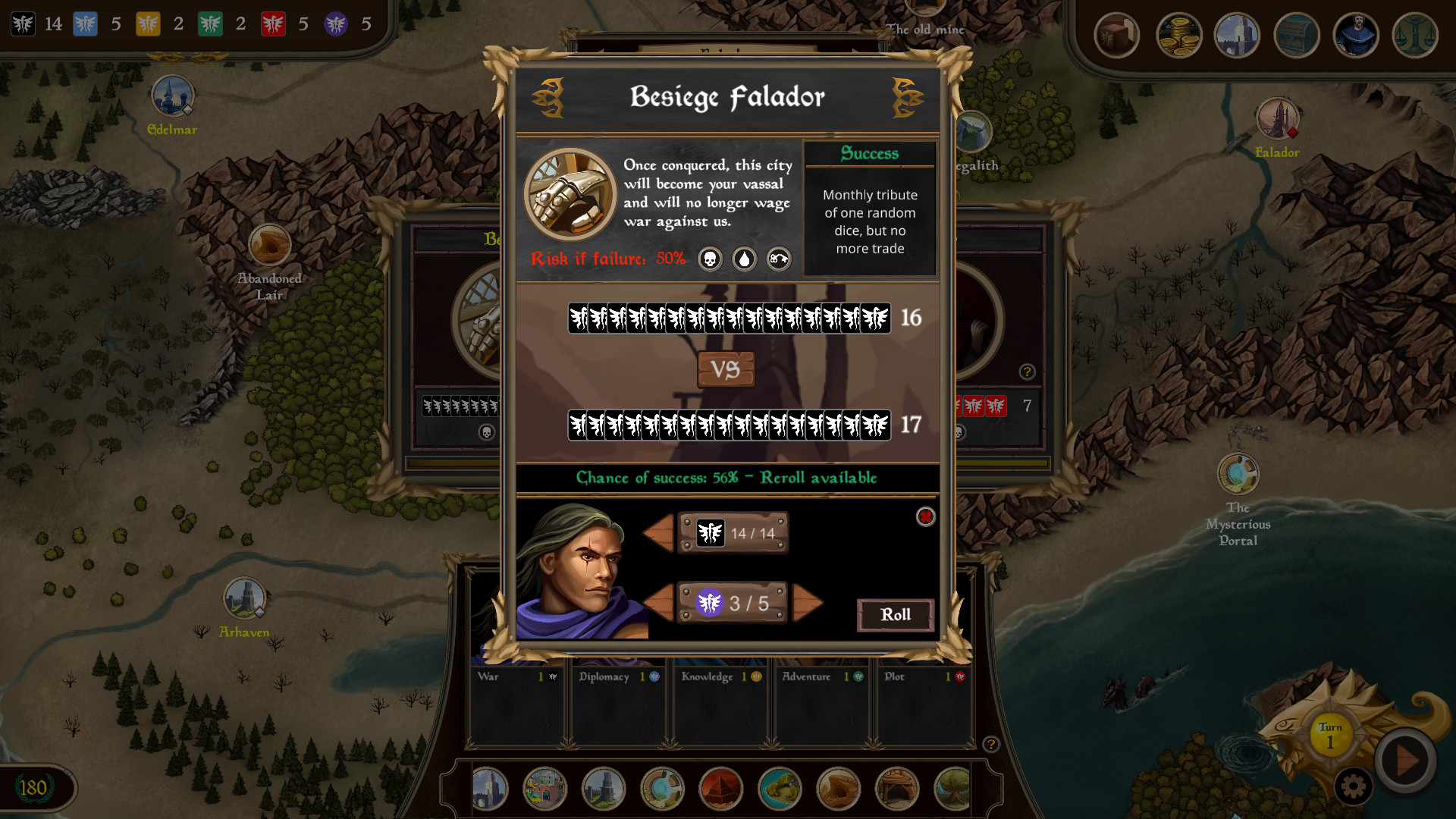 Silmaris: Dice Kingdom screenshot 2