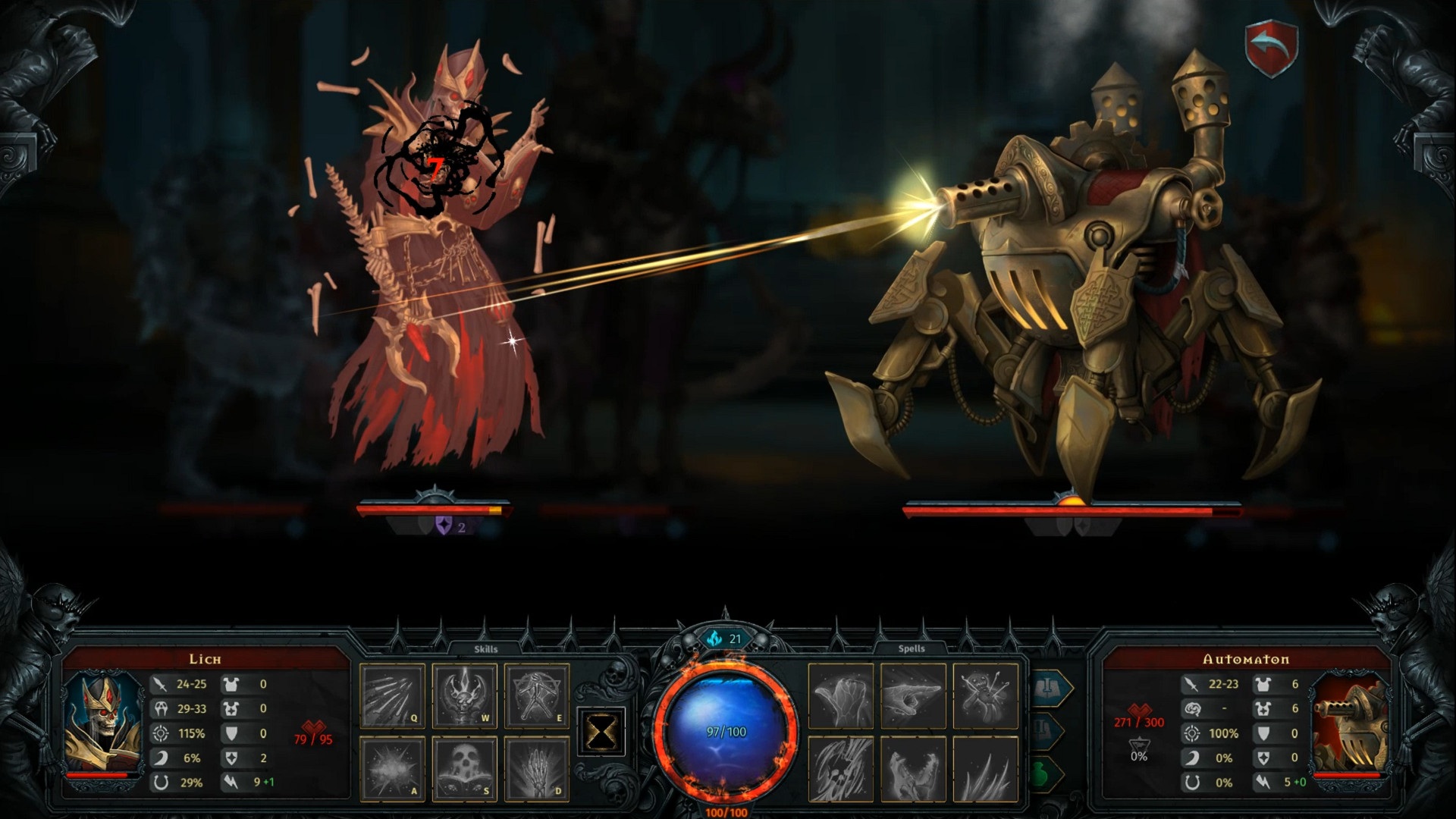Iratus: Wrath of the Necromancer screenshot 7