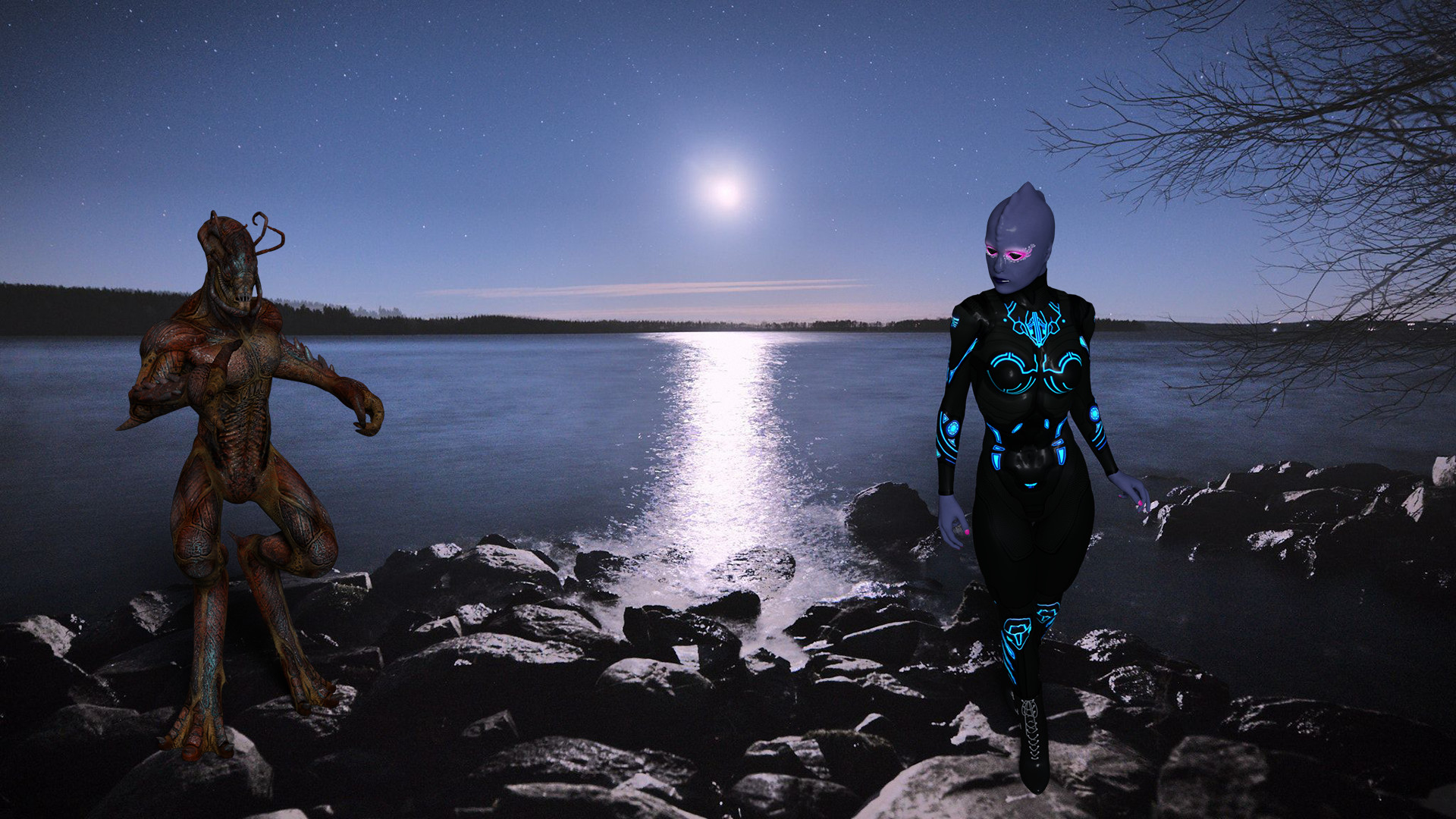 NPC Creatures for 3D Visual Novel Maker screenshot 2