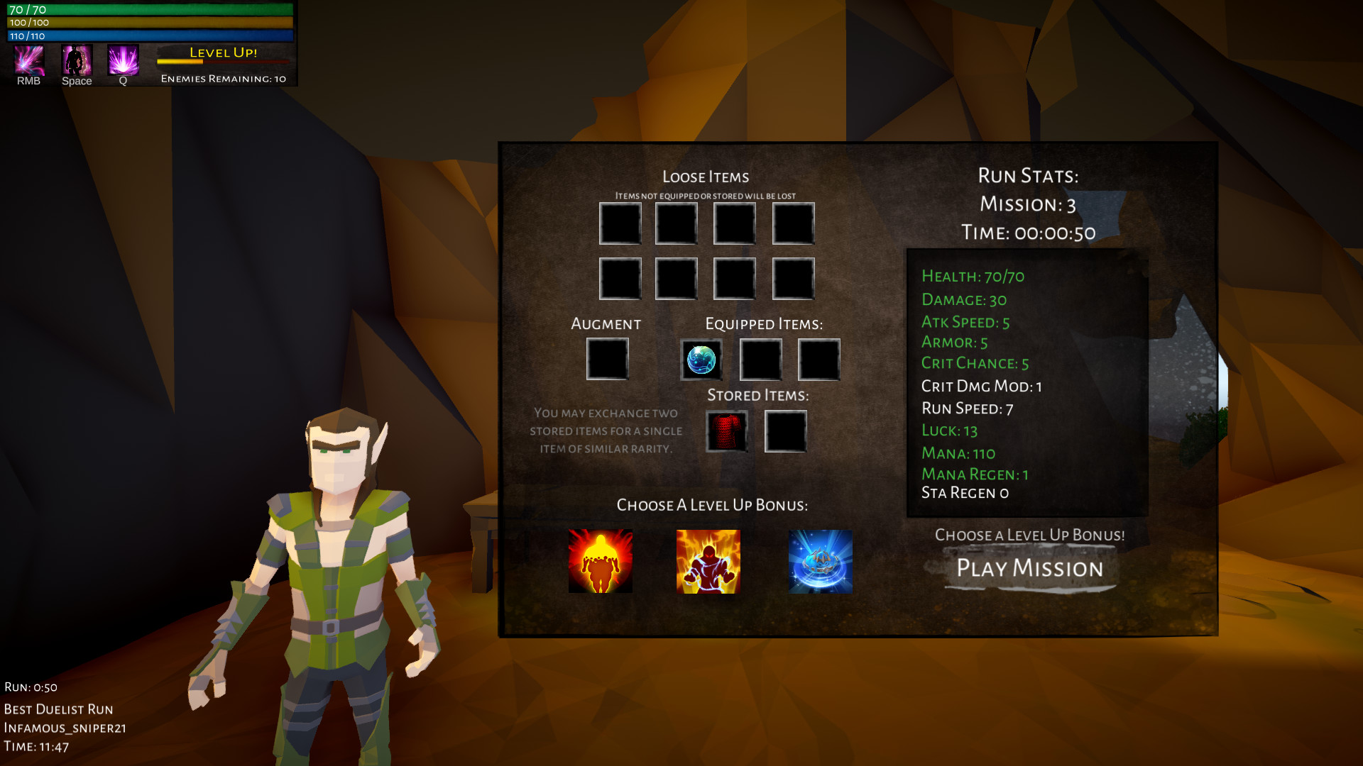 Bragger's Run screenshot 2