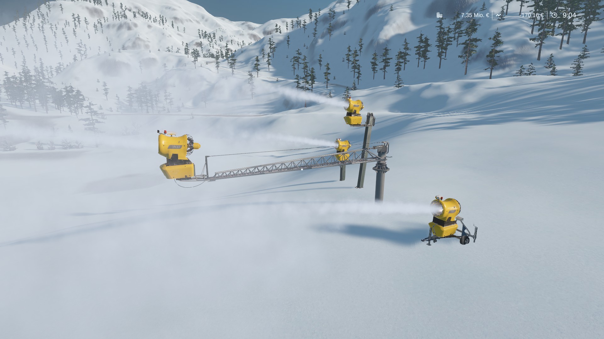Winter Resort Simulator - TechnoAlpin - Snow Expert Pack screenshot 1