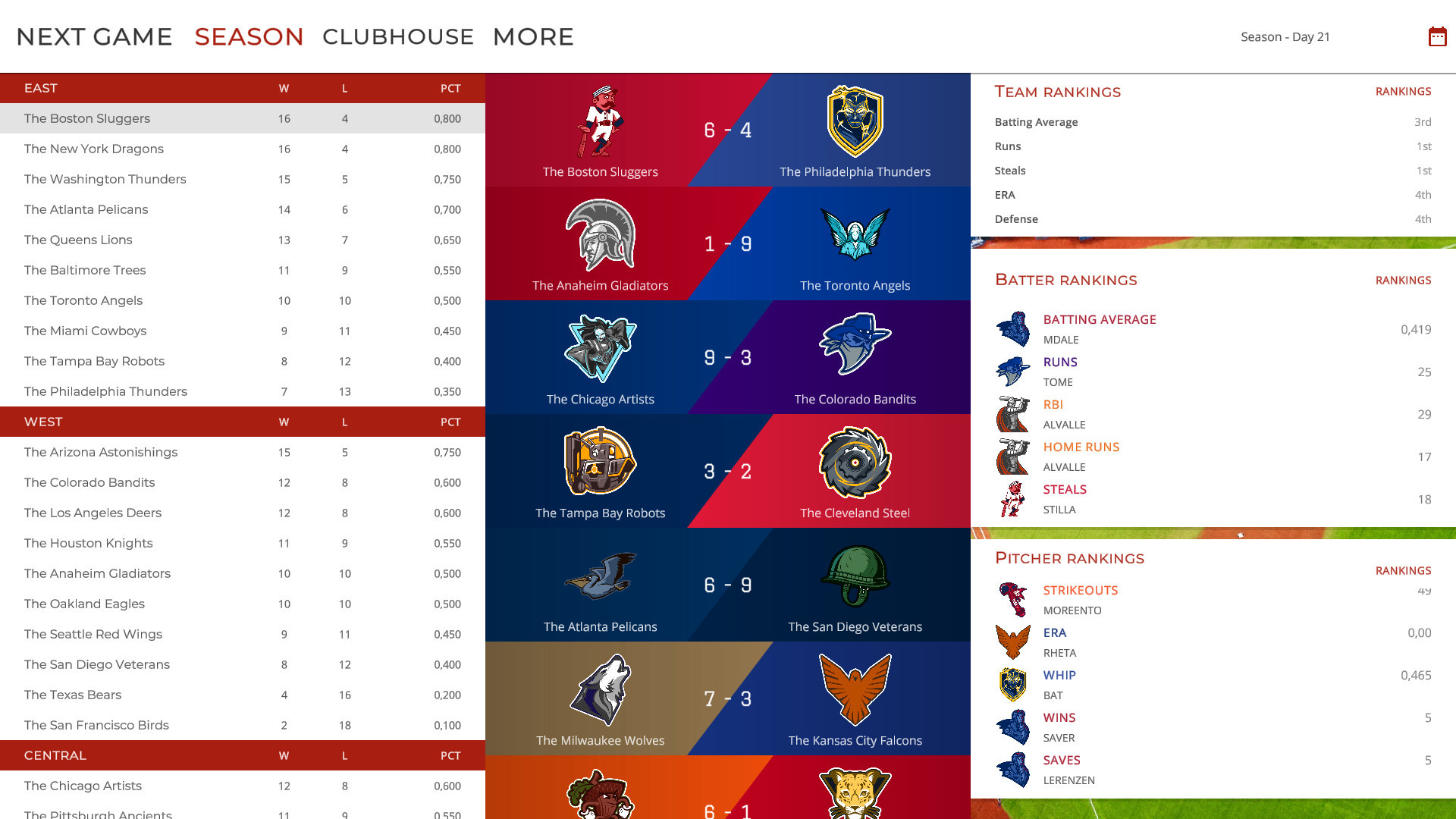 Astonishing Baseball 20 screenshot 7
