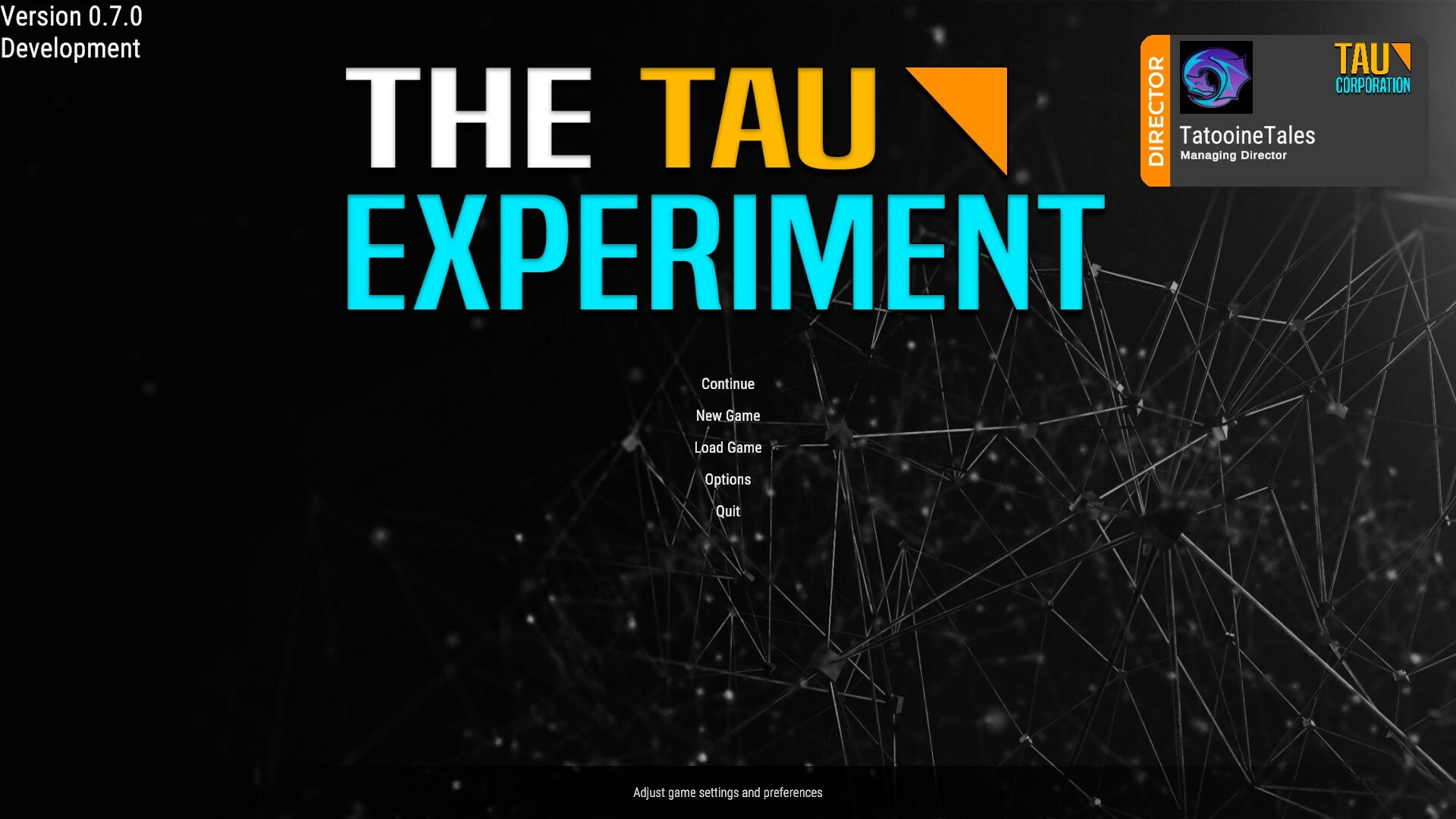 The Tau Experiment screenshot 1