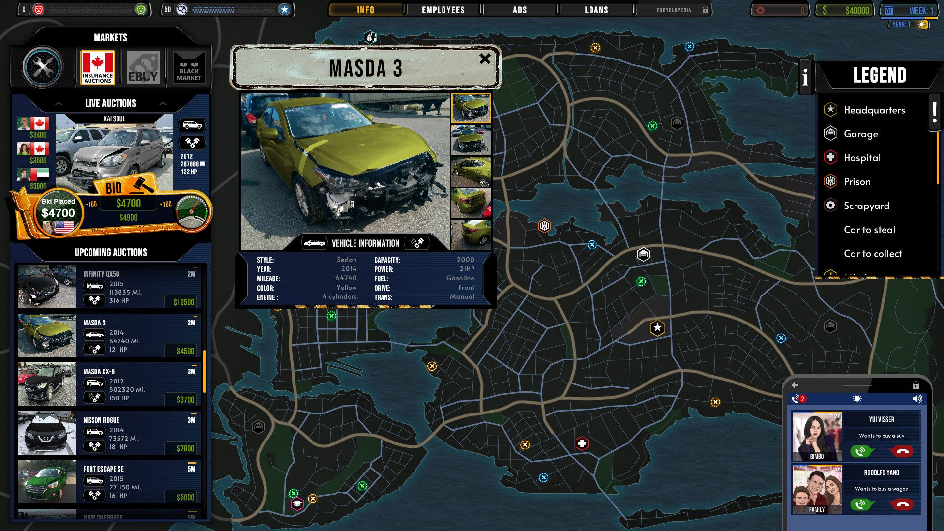 Car Trader Simulator - Welcome to the Business screenshot 11