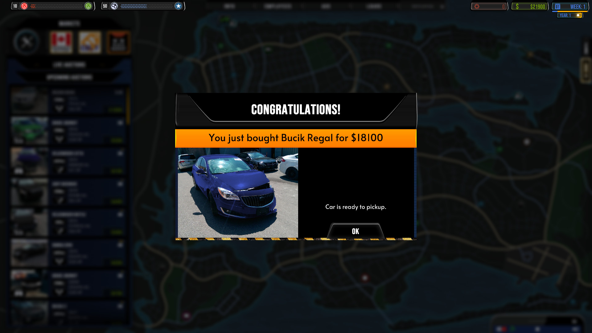 Car Trader Simulator - Welcome to the Business screenshot 2