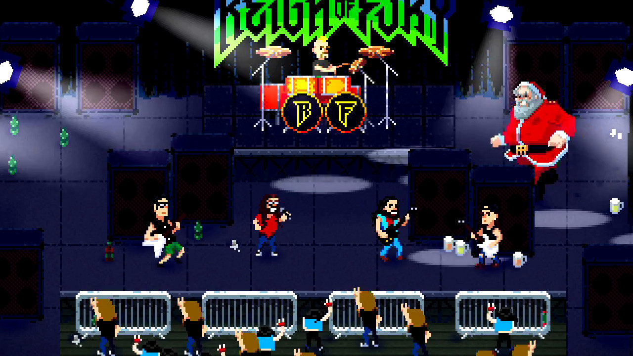 Headbangers in Holiday Hell screenshot 2