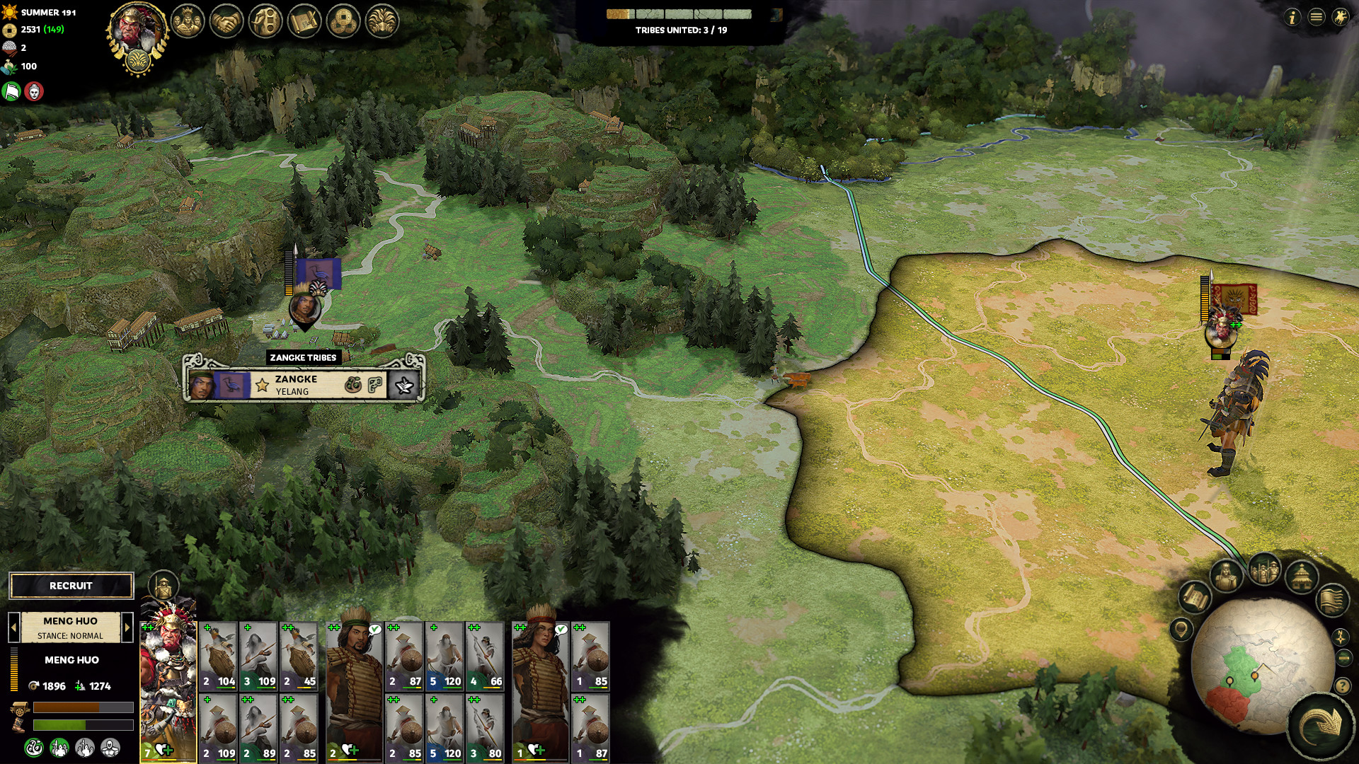 Total War: THREE KINGDOMS - The Furious Wild screenshot 4