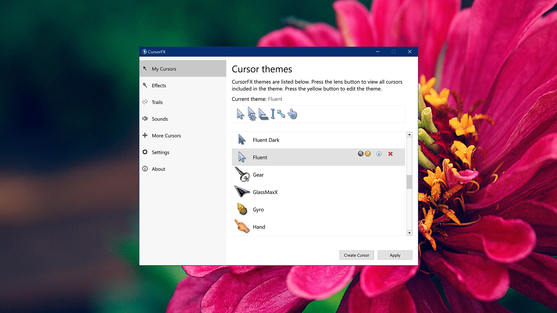 CursorFX screenshot 1