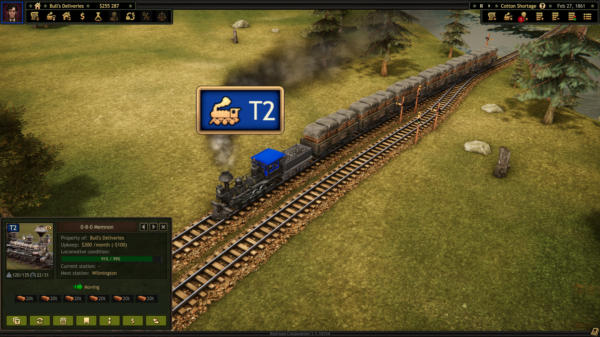 Railroad Corporation - Civil War screenshot 4