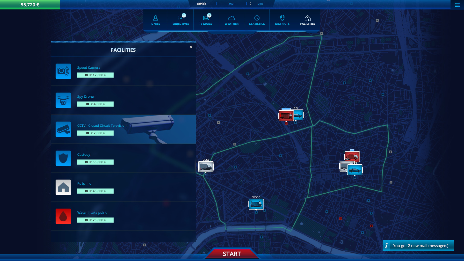 112 Operator - Facilities screenshot 2