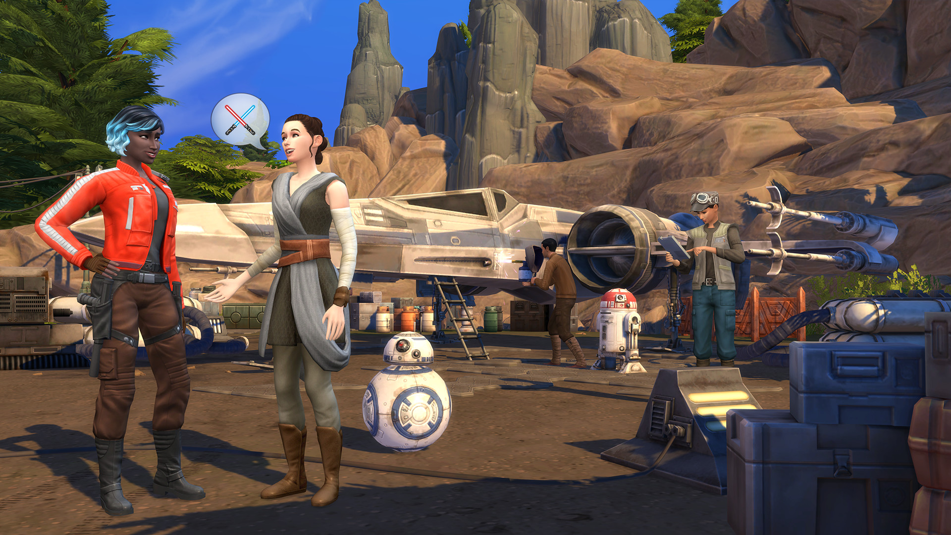 The Sims™ 4 Star Wars™: Journey to Batuu Game Pack screenshot 2