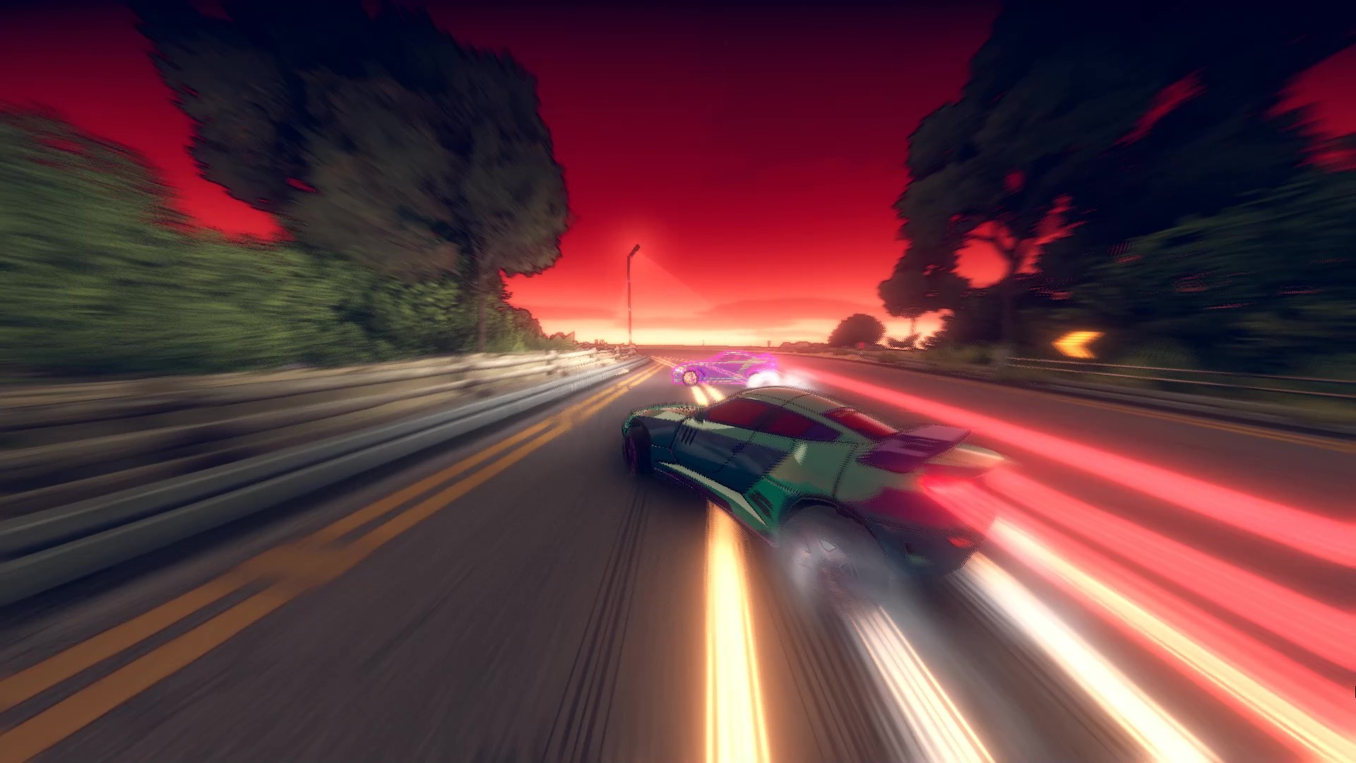 Inertial Drift Sunset Prologue screenshot 1