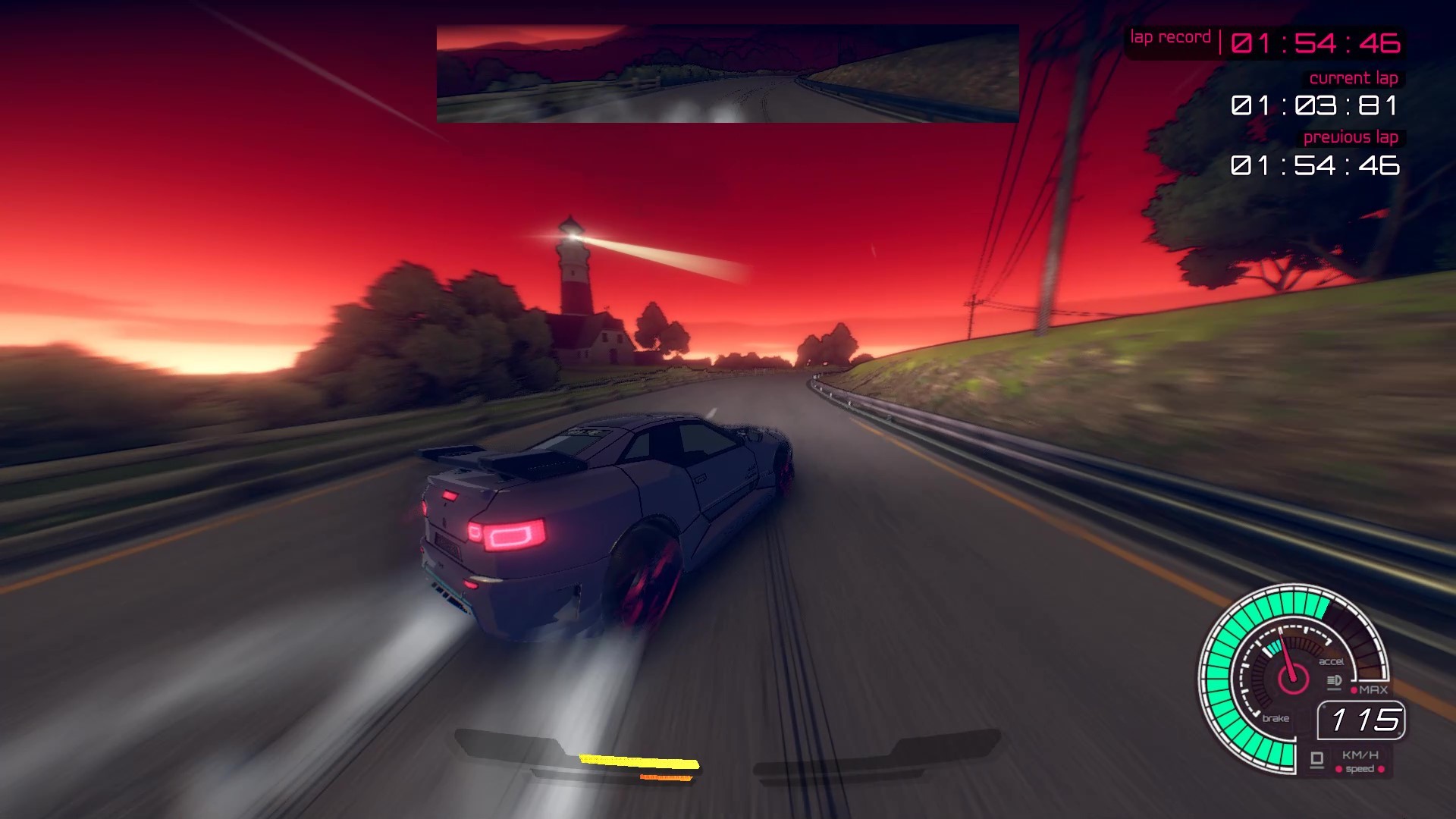 Inertial Drift Sunset Prologue screenshot 2