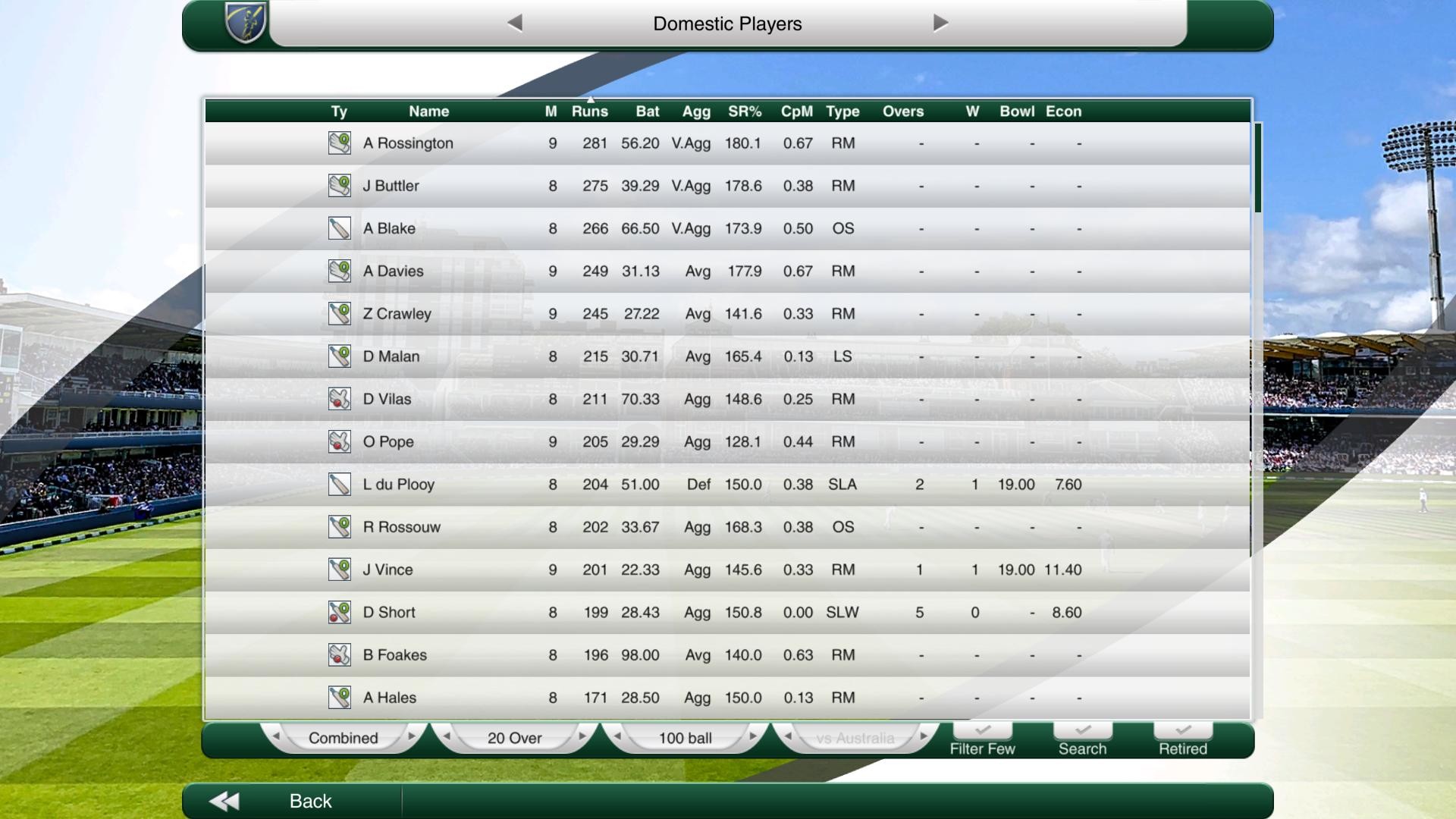 Cricket Captain 2020 screenshot 8