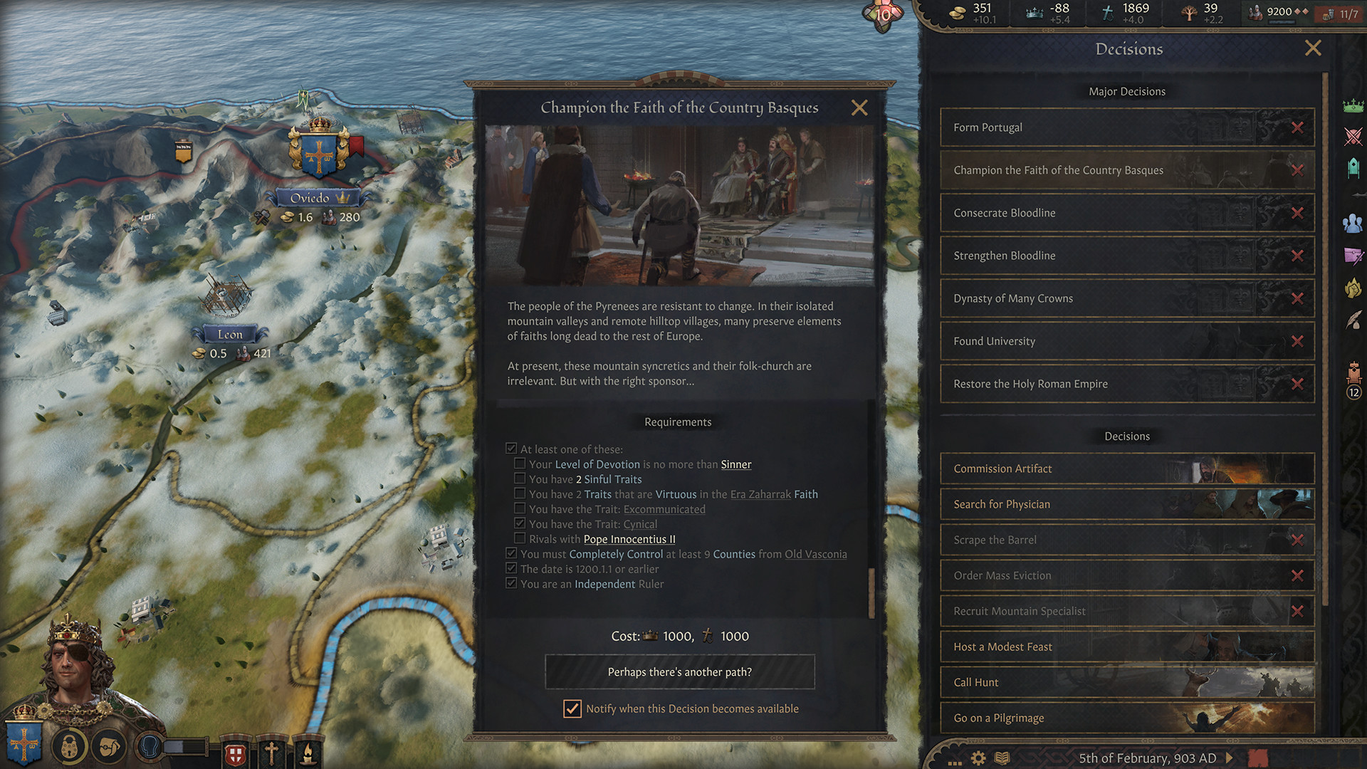 Crusader Kings III: Fate of Iberia screenshot 7