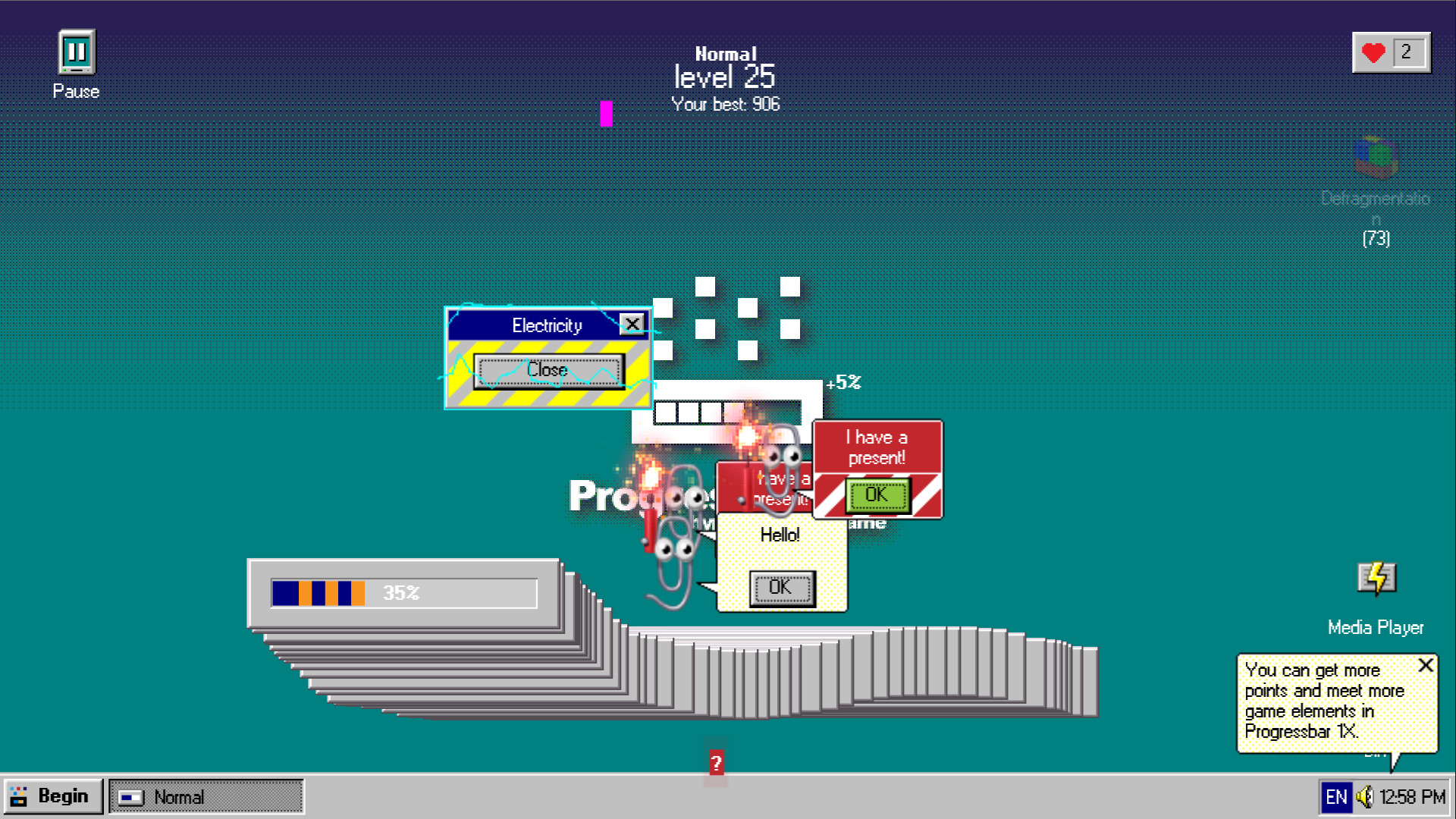 Progressbar95 screenshot 2