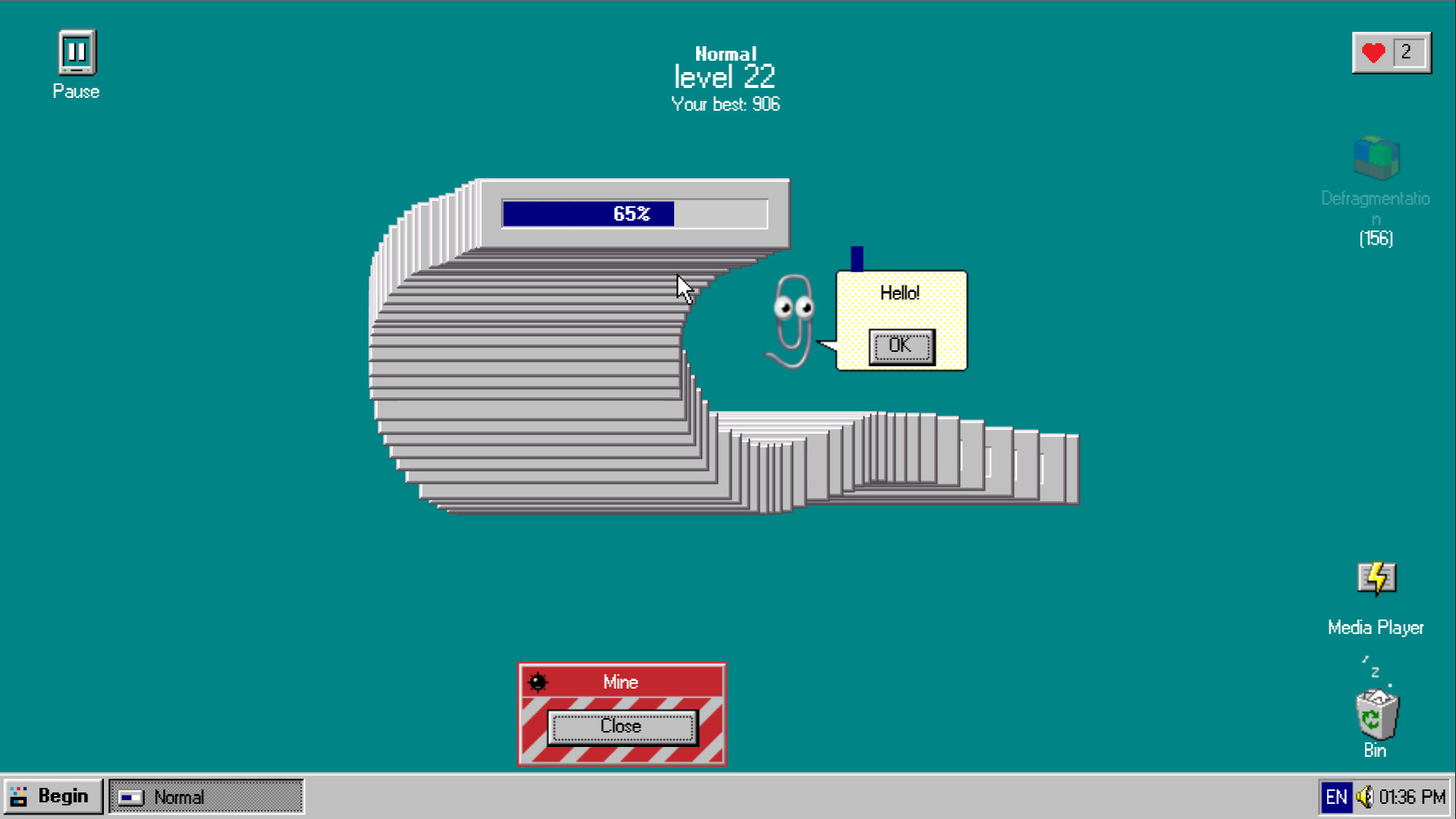 Progressbar95 screenshot 1