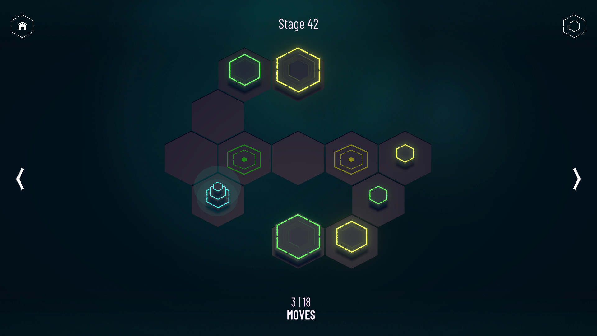 Hanoi Puzzles: Solid Match screenshot 3