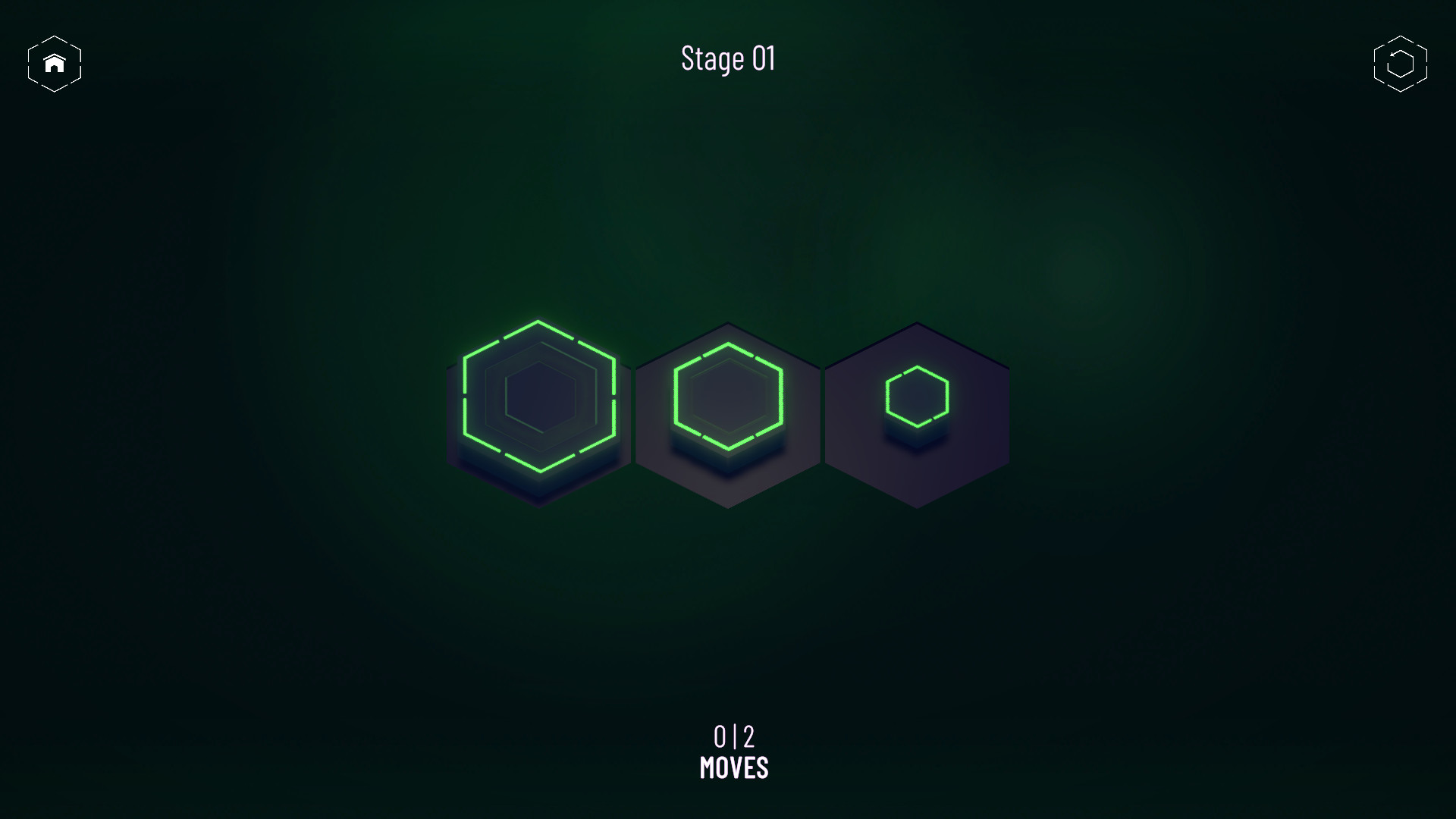 Hanoi Puzzles: Solid Match screenshot 1