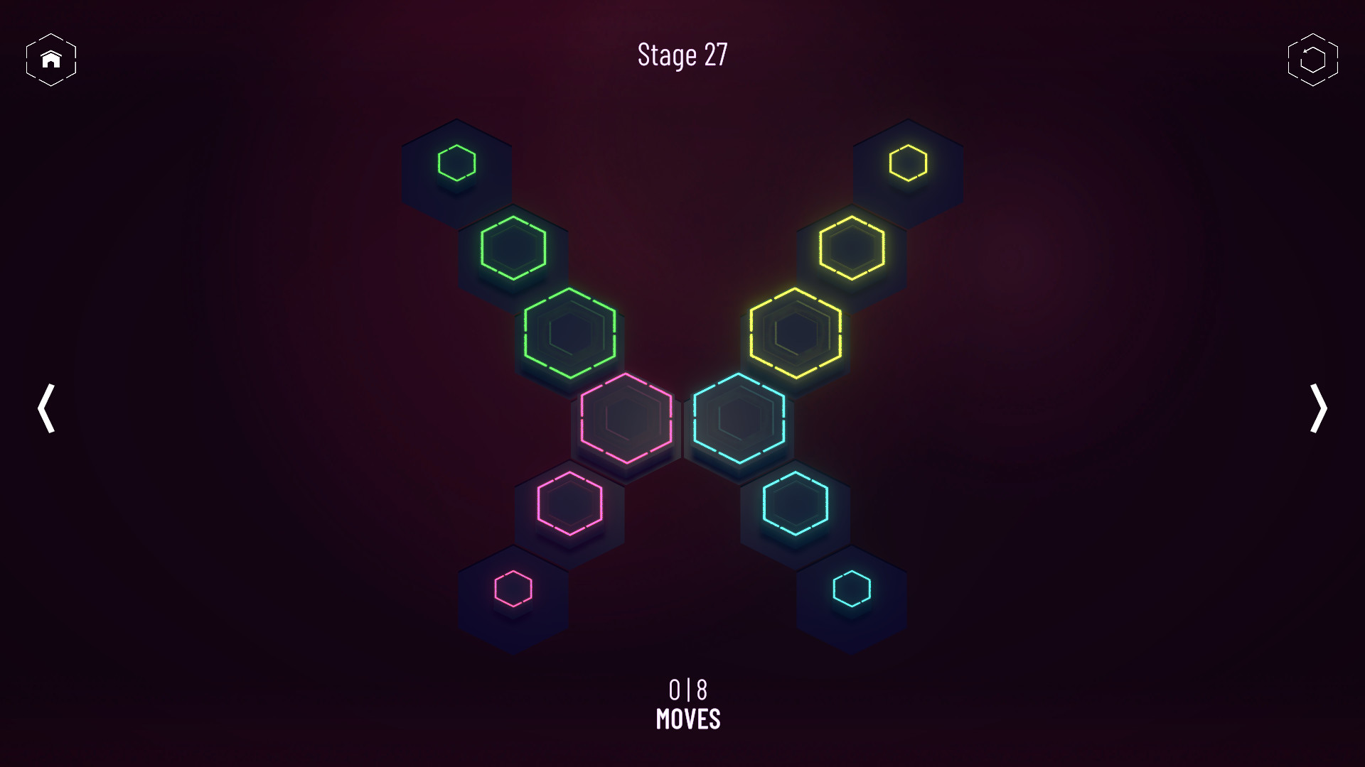 Hanoi Puzzles: Solid Match screenshot 2