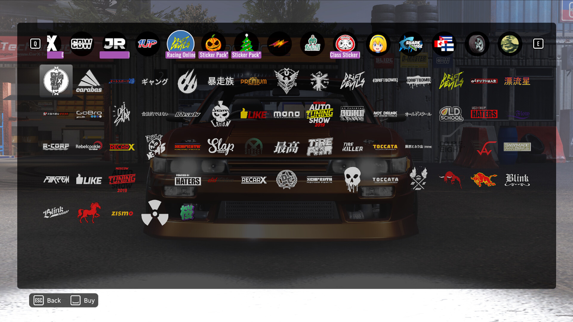 CarX Drift Racing Online - Pro Drift Sticker Pack screenshot 1