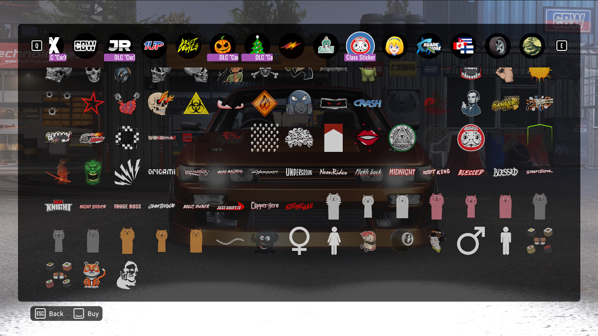 CarX Drift Racing Online - Street Class Sticker Pack screenshot 2
