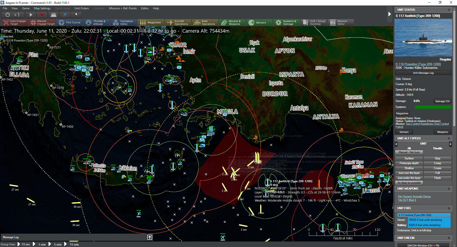 Command:MO LIVE - Aegean in Flames screenshot 9