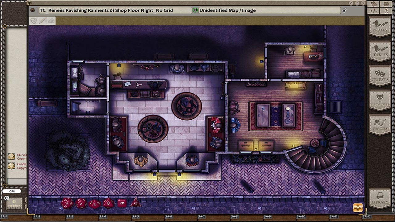Fantasy Grounds - Starter Town Map Bundle 01 screenshot 5