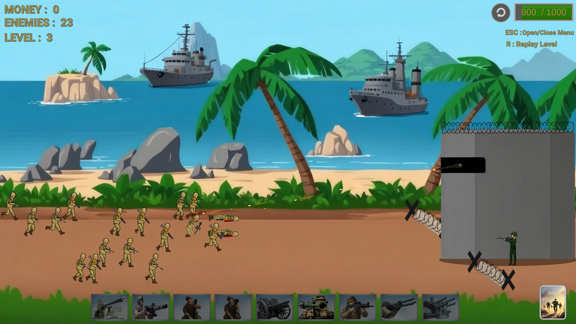Defensive Attacks screenshot 3
