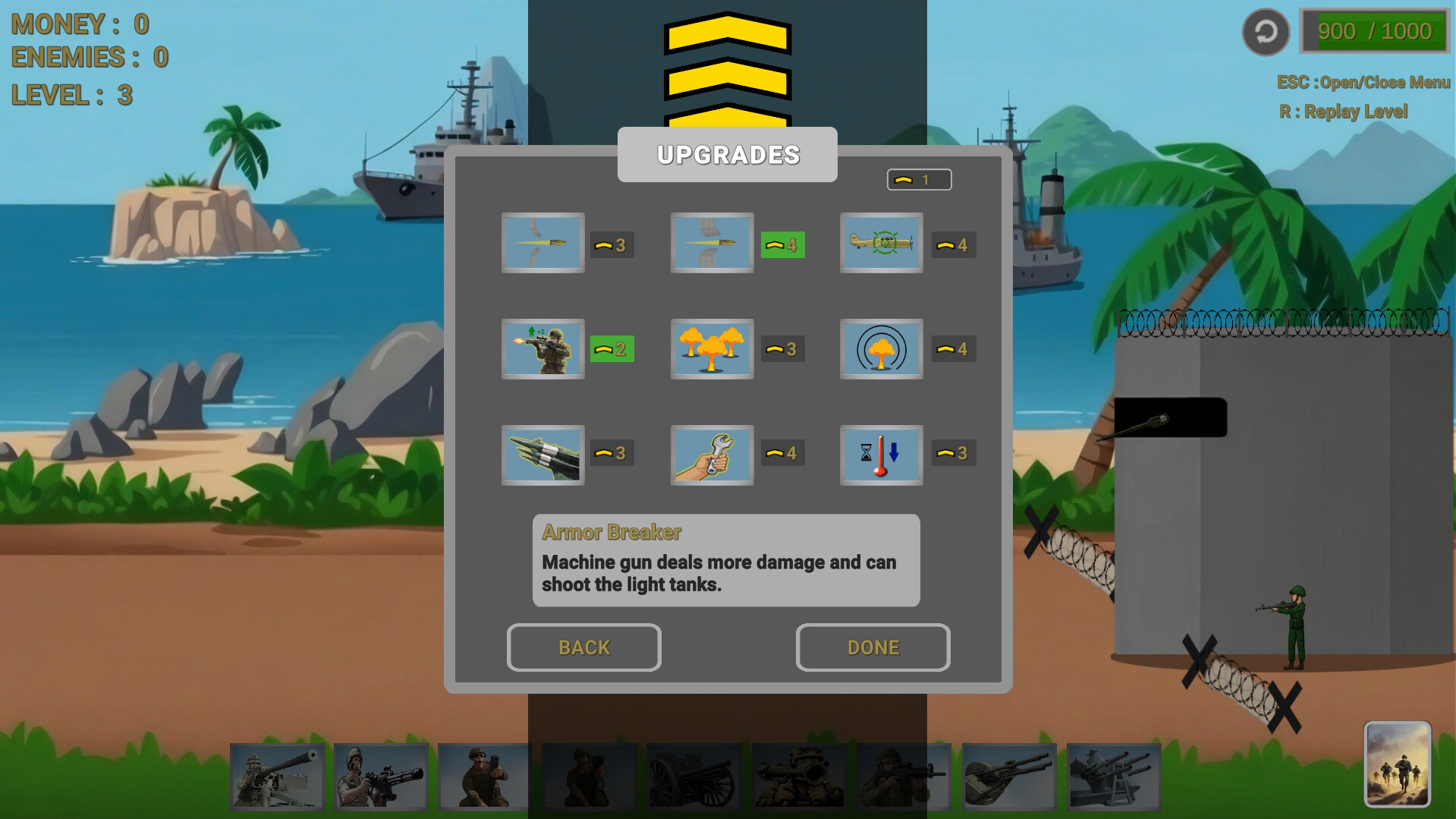 Defensive Attacks screenshot 4