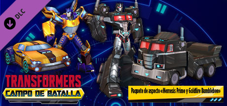 TRANSFORMERS: BATTLEGROUNDS - Nemesis Prime & Goldfire Bumblebee Skin Pack