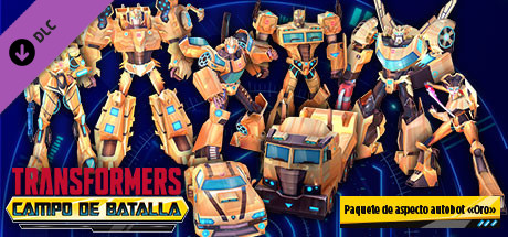 TRANSFORMERS: BATTLEGROUNDS - Gold Autobot Skin Pack