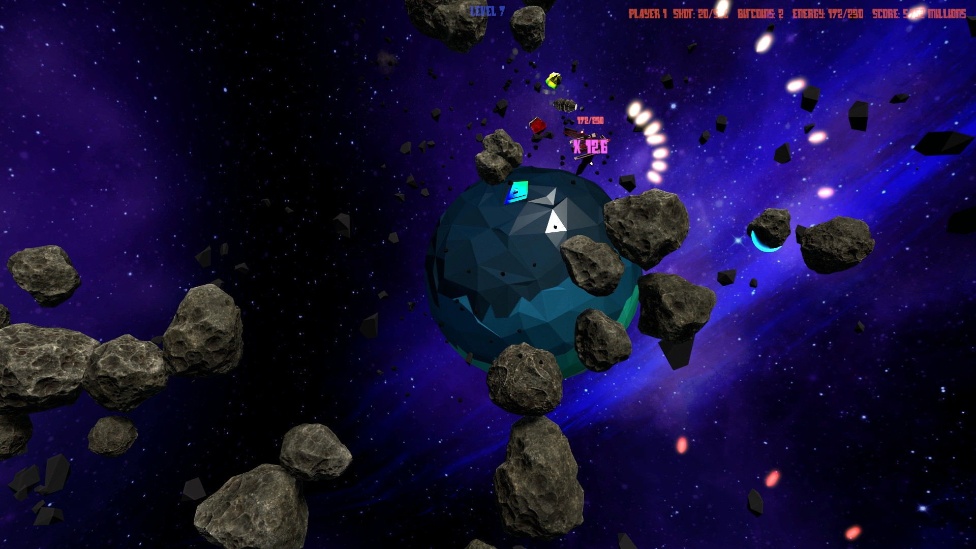 Asteroids 44 (For Four) screenshot 9