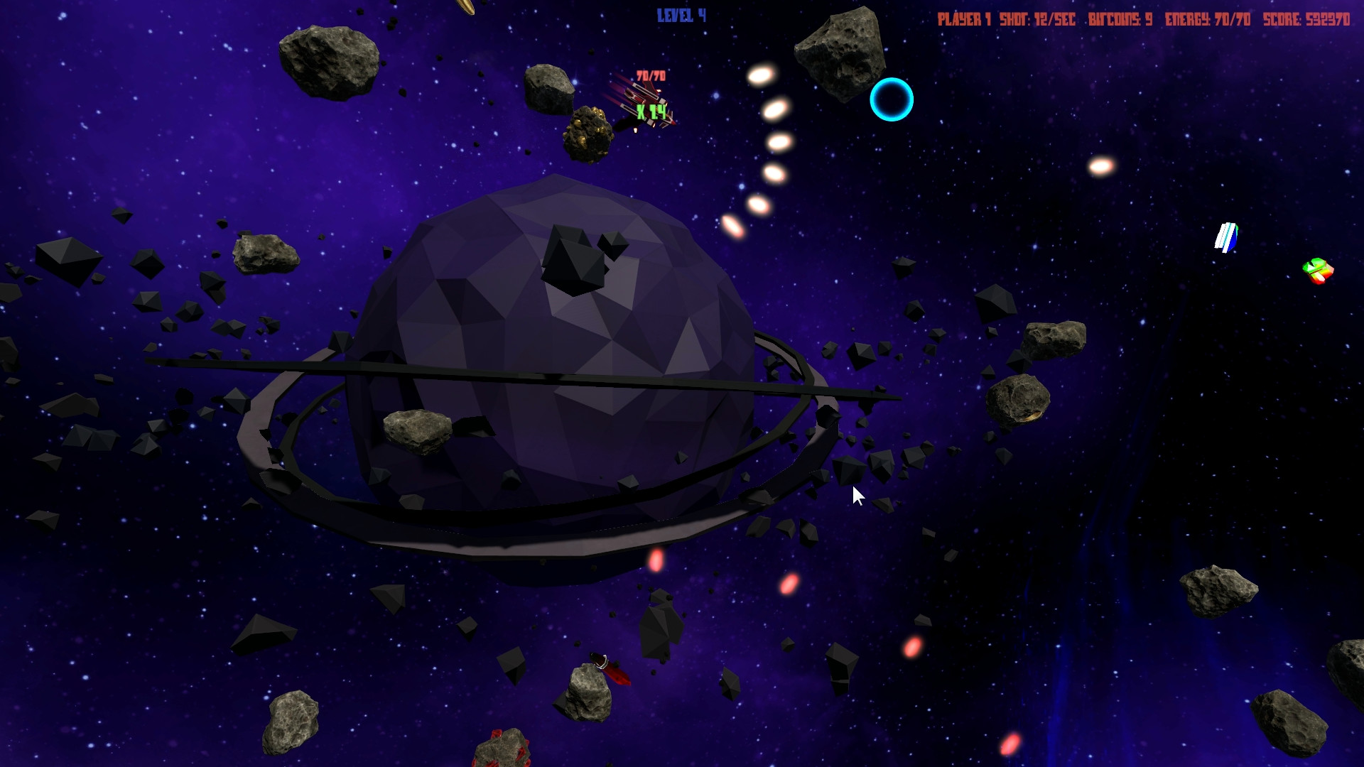 Asteroids 44 (For Four) screenshot 11