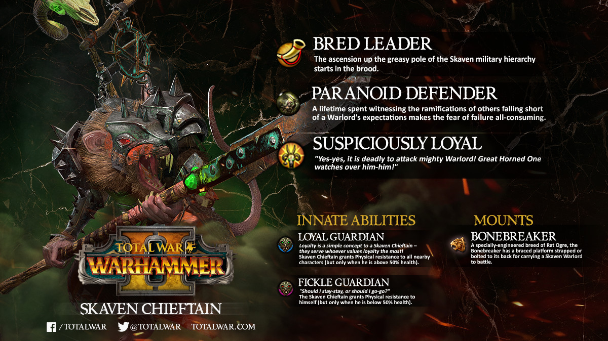 Total War: WARHAMMER II - Skaven Chieftain screenshot 1