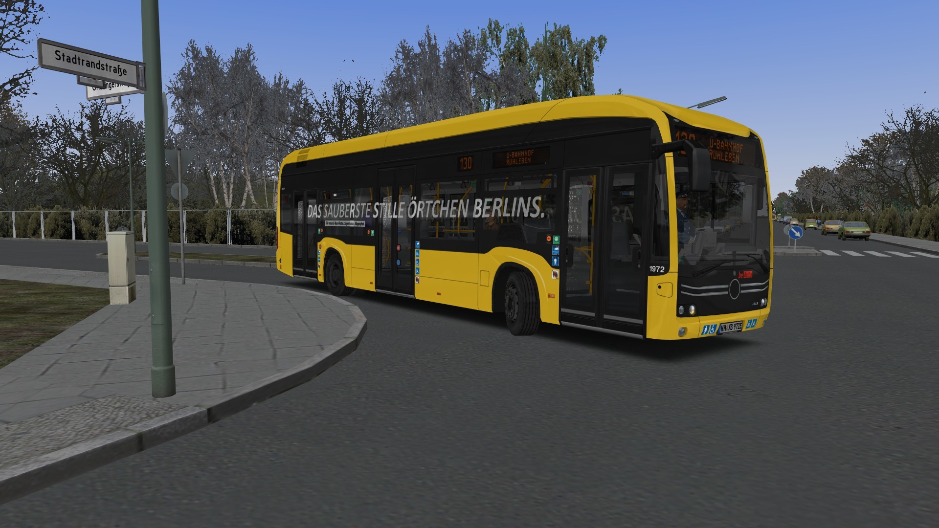 OMSI 2 Add-On E-Bus Hamburg screenshot 1