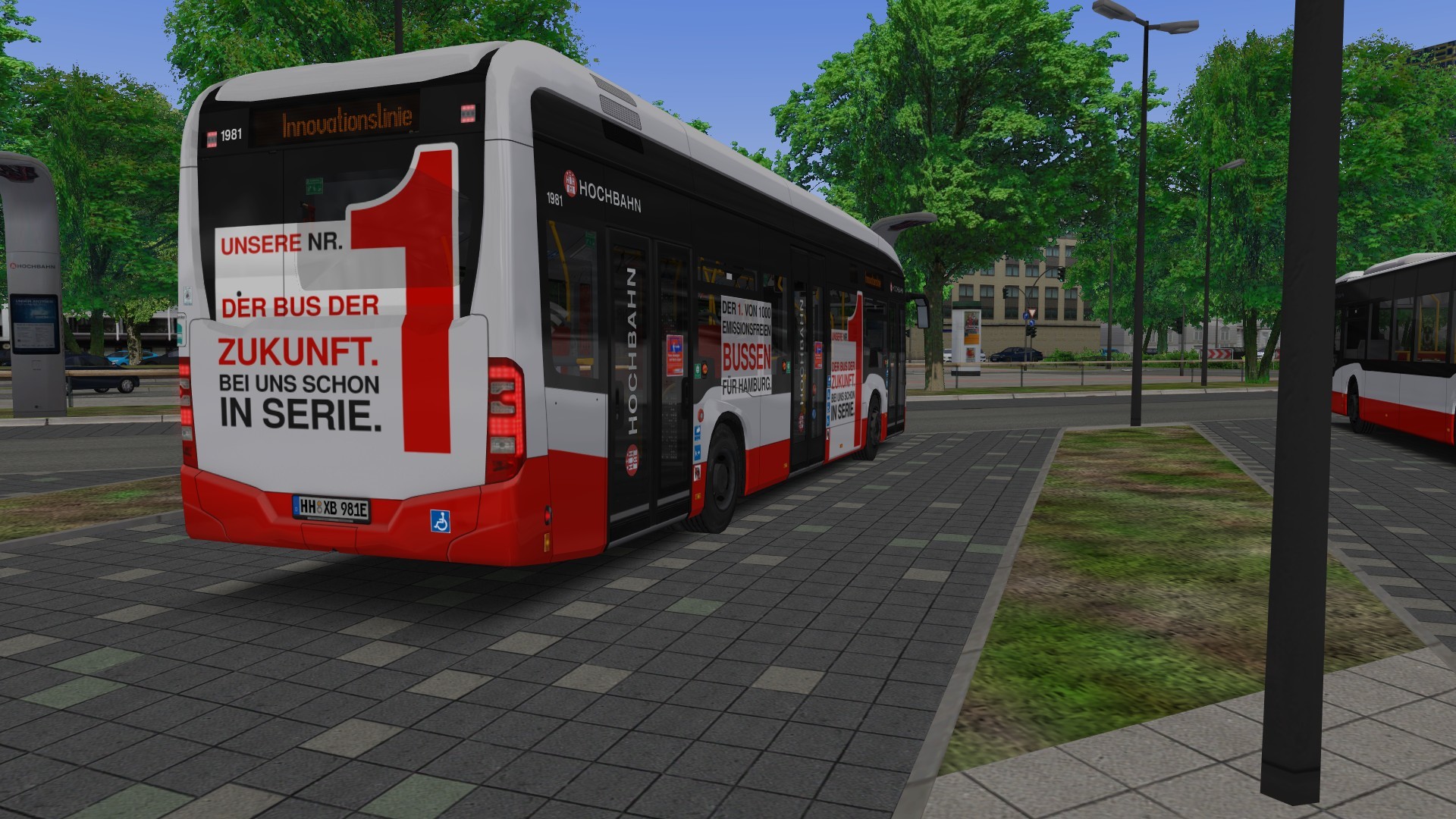 OMSI 2 Add-On E-Bus Hamburg screenshot 13