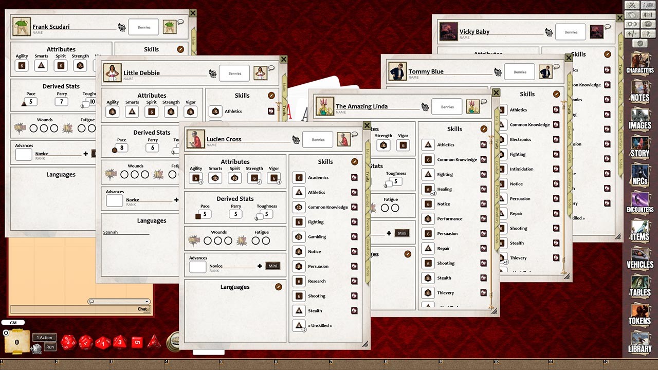 Fantasy Grounds - Wiseguys screenshot 6