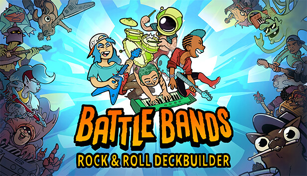 Save 35% on Battle Bands: Rock & Roll Deckbuilder on Steam