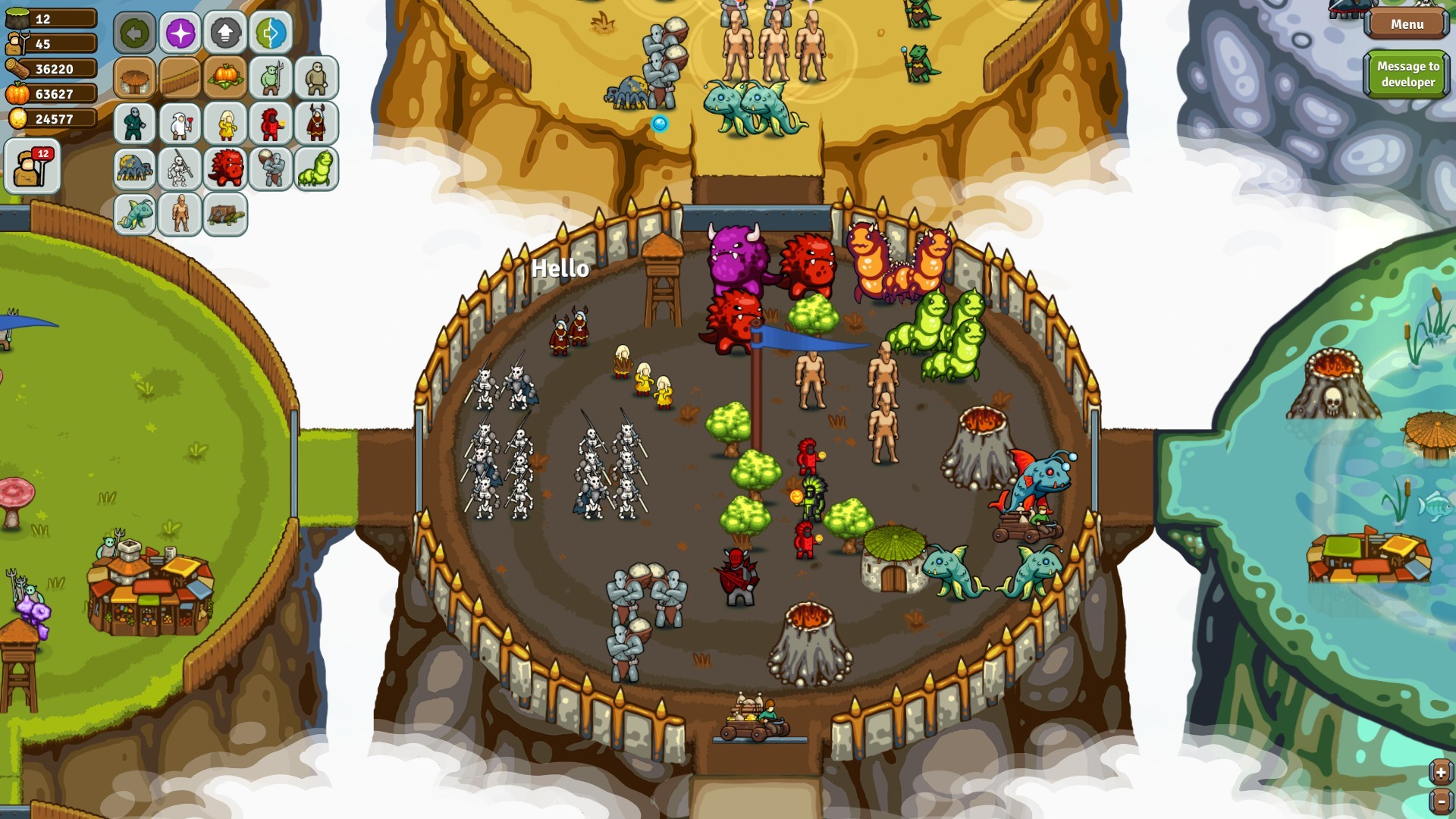 Circle Empires Rivals: Forces of Nature screenshot 5