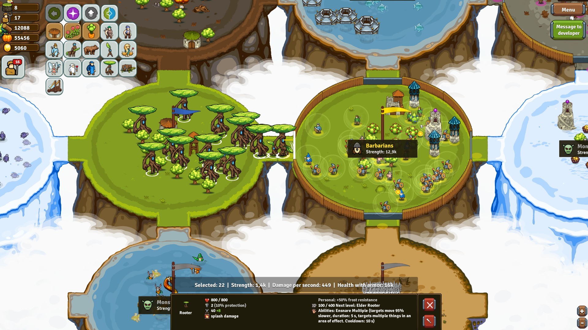 Circle Empires Rivals: Forces of Nature screenshot 4