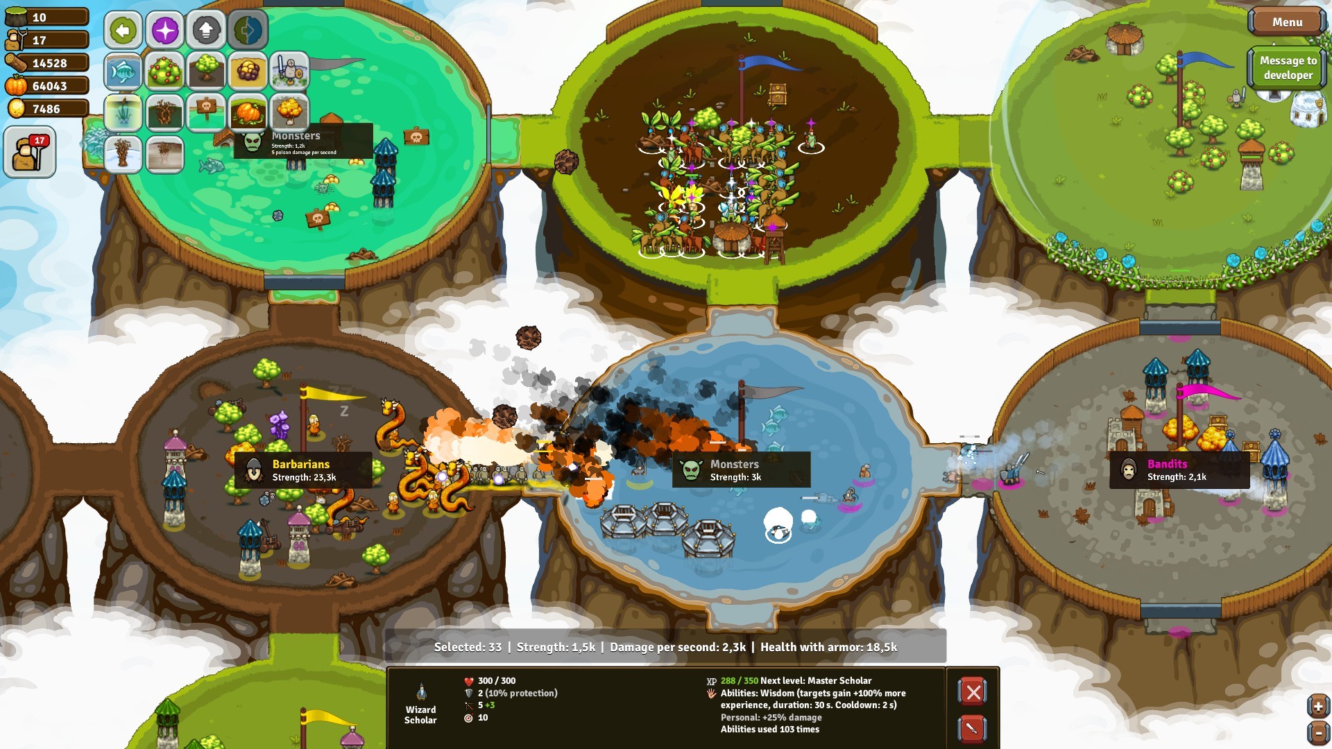 Circle Empires Rivals: Forces of Nature screenshot 8