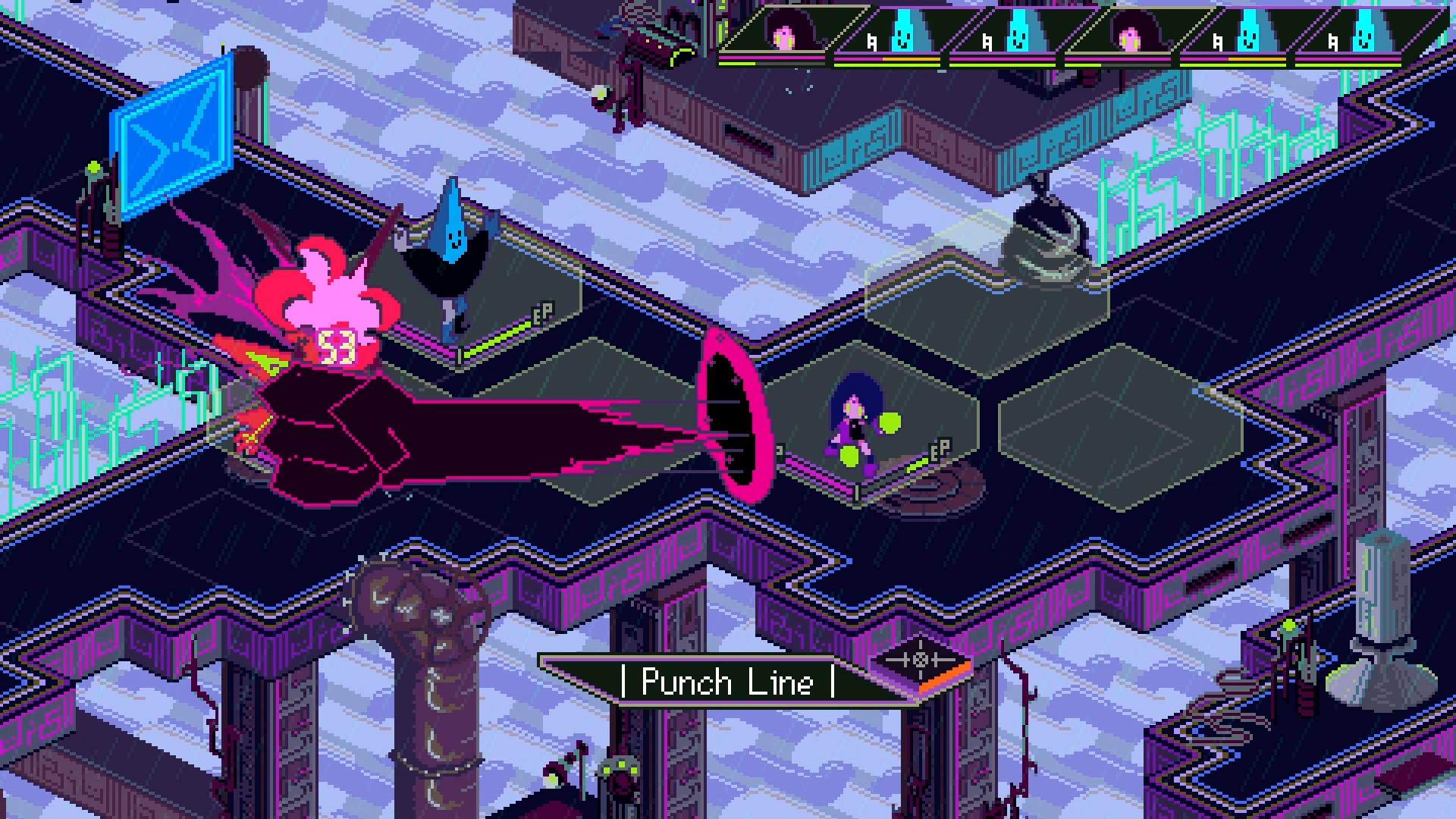 Keylocker | Turn Based Cyberpunk Action screenshot 4