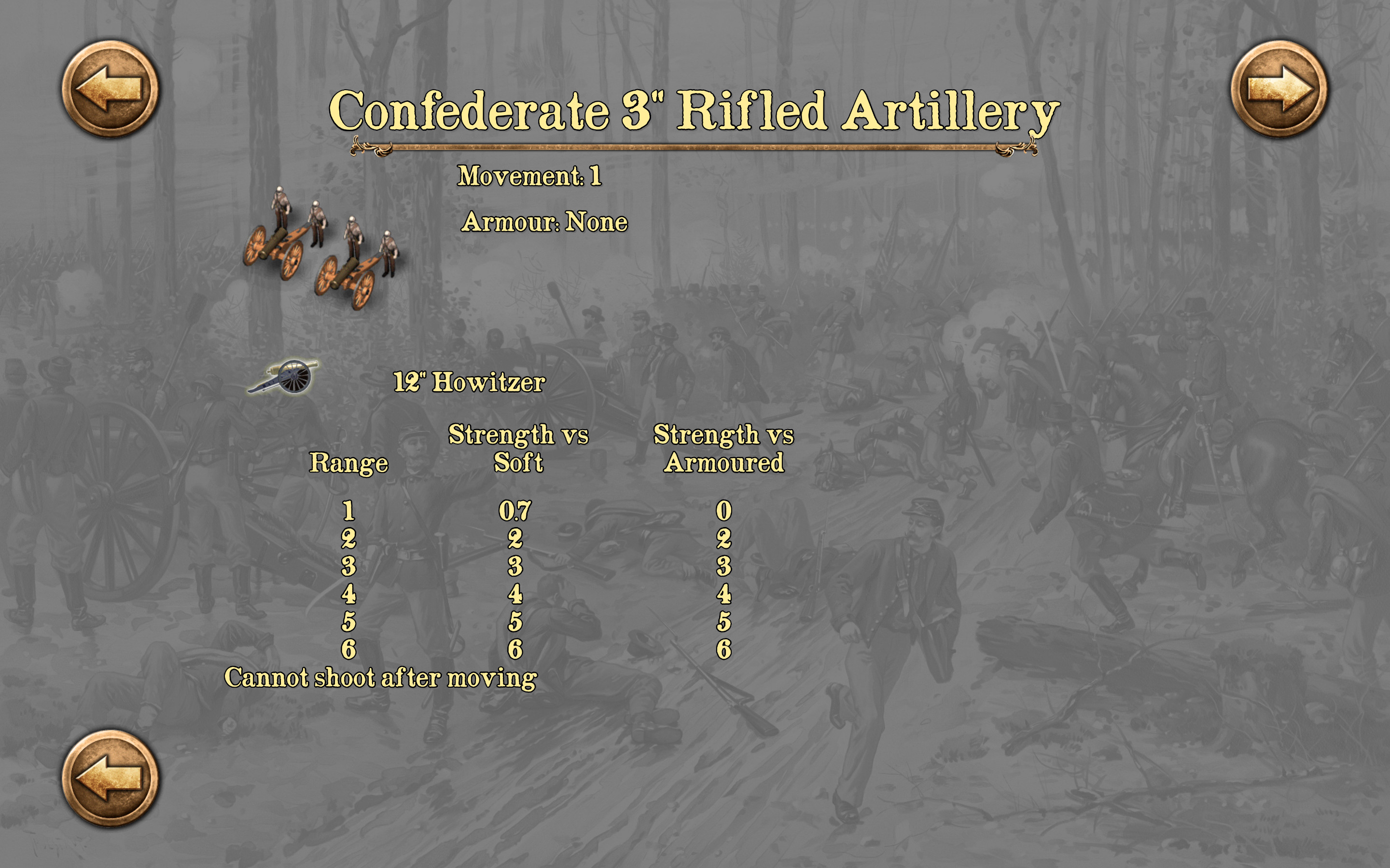 Chickamauga Battles screenshot 4