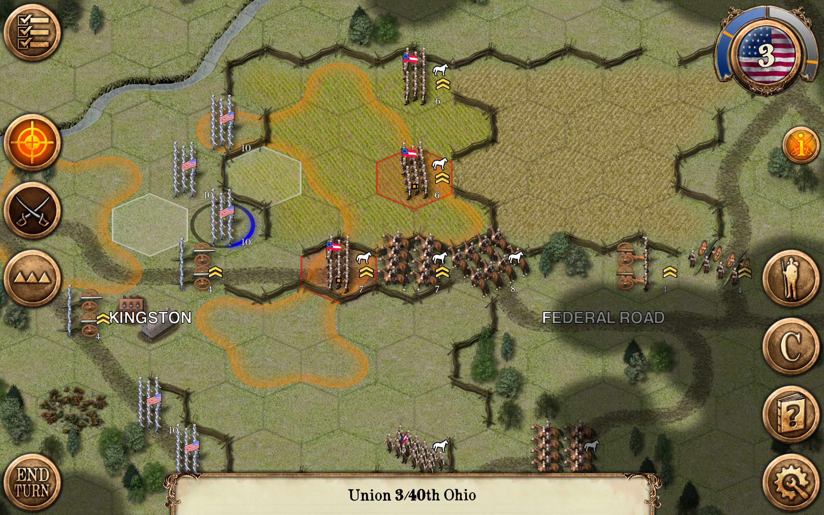 Chickamauga Battles screenshot 2