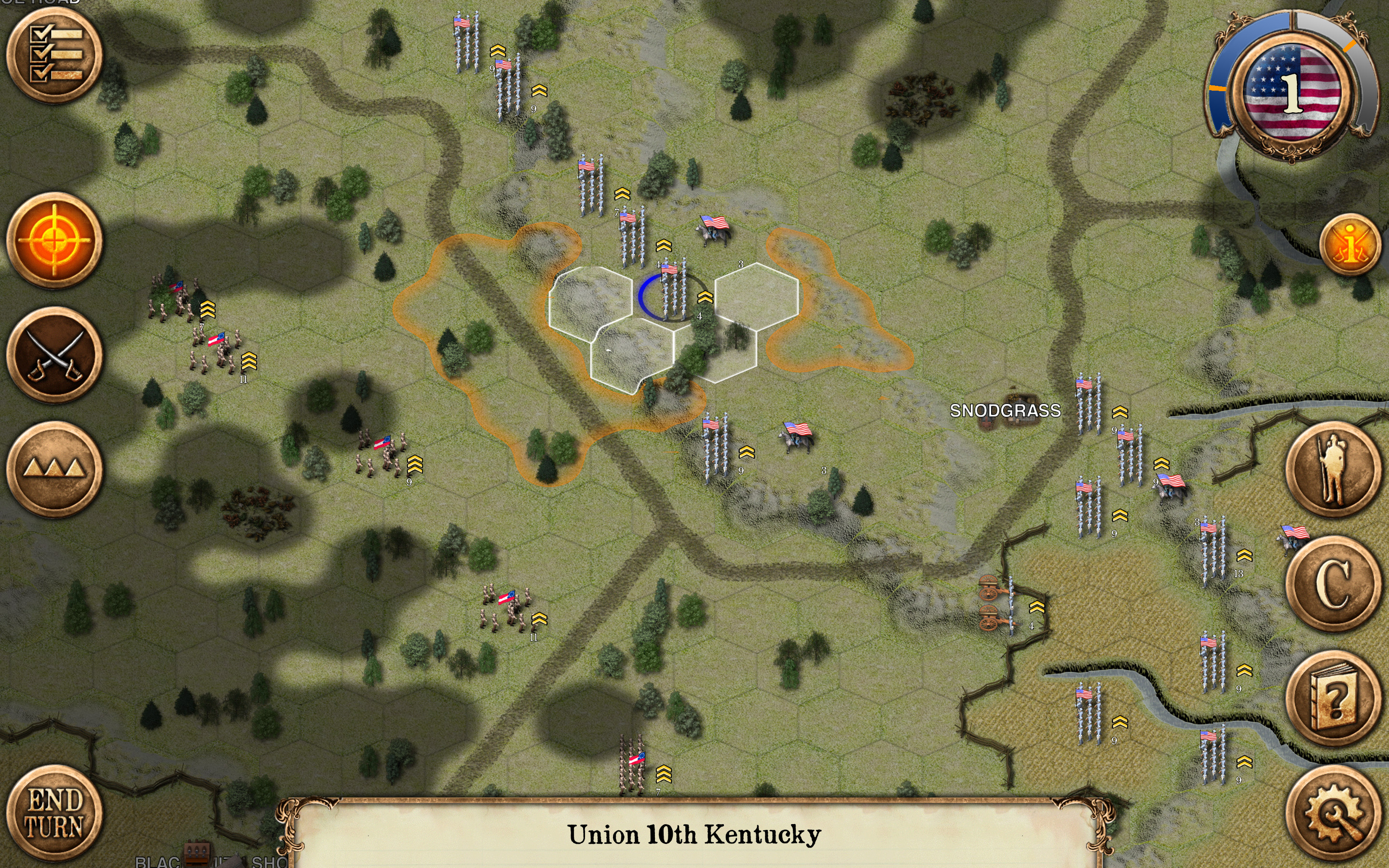 Chickamauga Battles screenshot 7