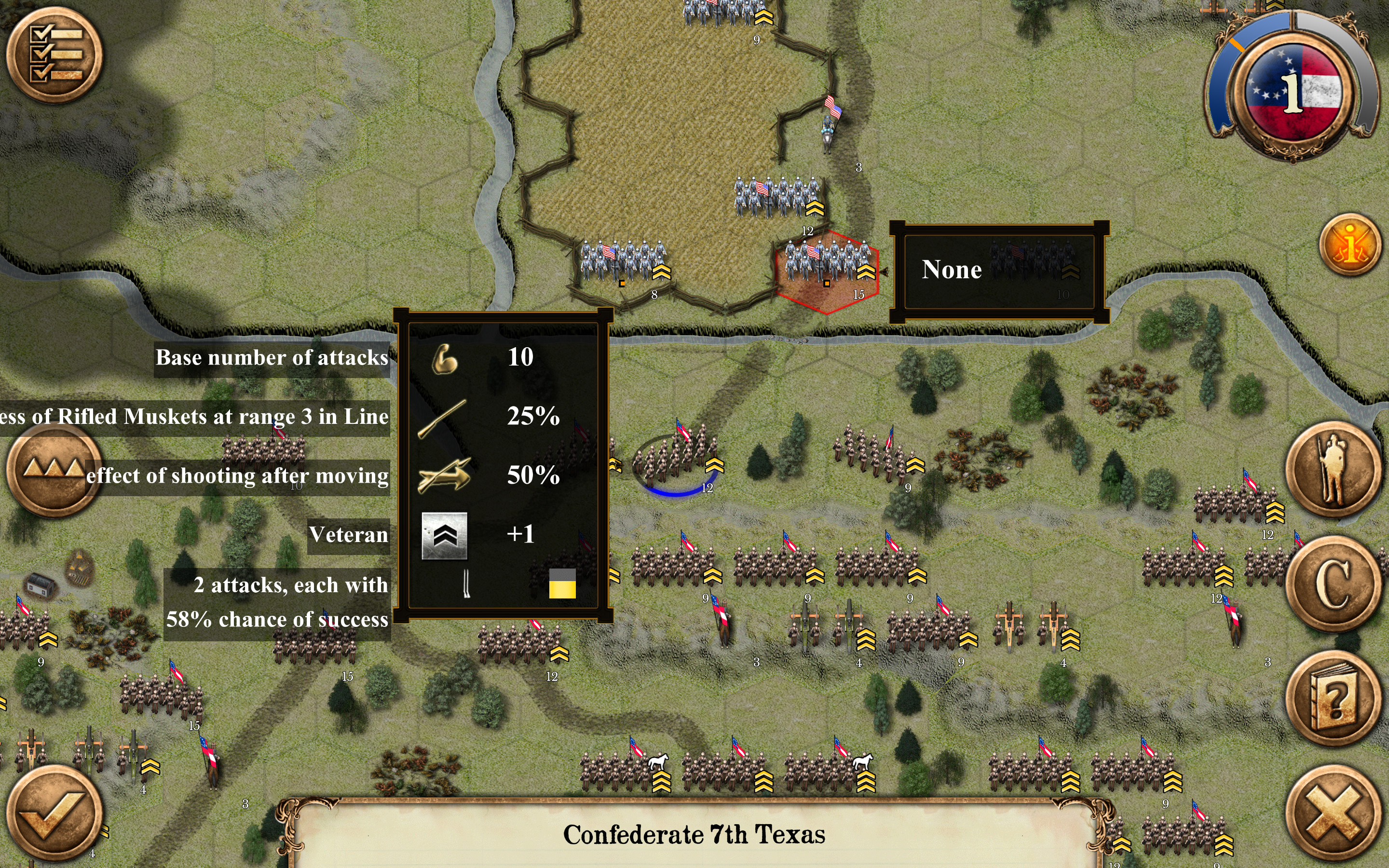 Chickamauga Battles screenshot 1