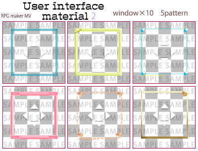RPG Maker MV - User Interface Material 2 screenshot 3