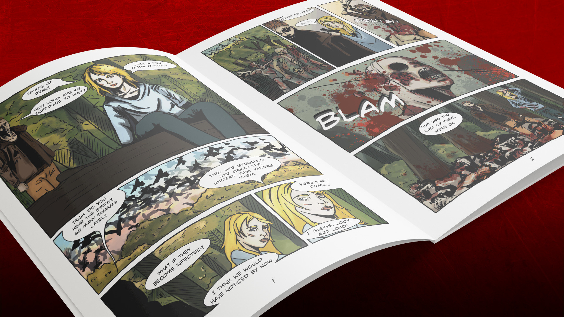 Dead Age - Inter-Mission Comic screenshot 2